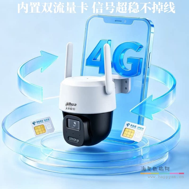 DH-T8-G 5M-10X 畅享版 双流量卡 移动+电信 256G最大TF卡