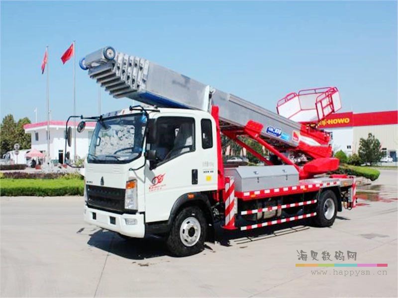 云梯上料车