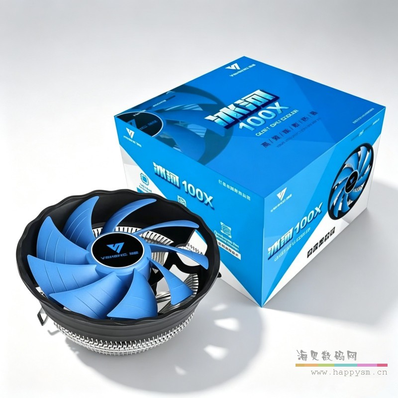 威盛 冰河 100X（冰河流系列下压式 CPU 散热器）