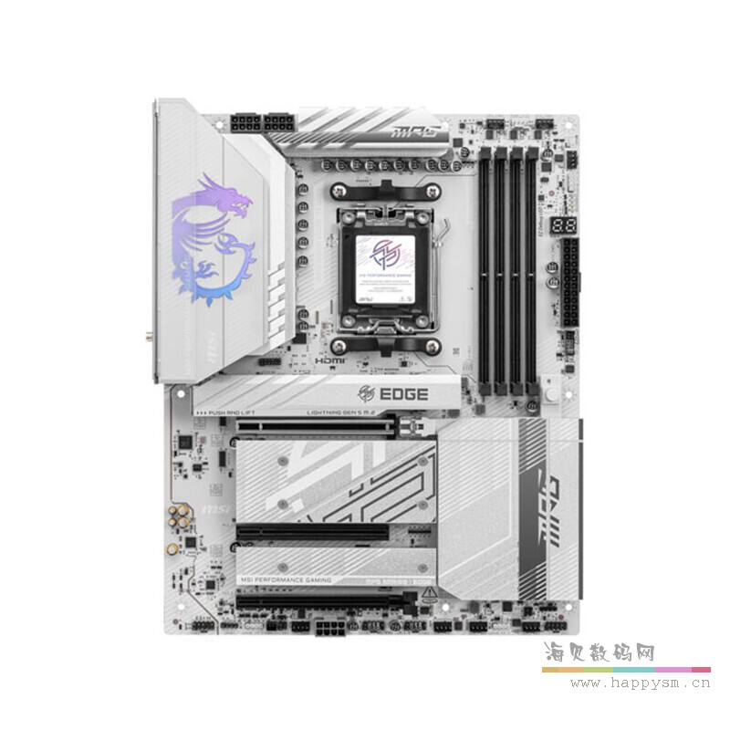 微星 B850 主板 AMD