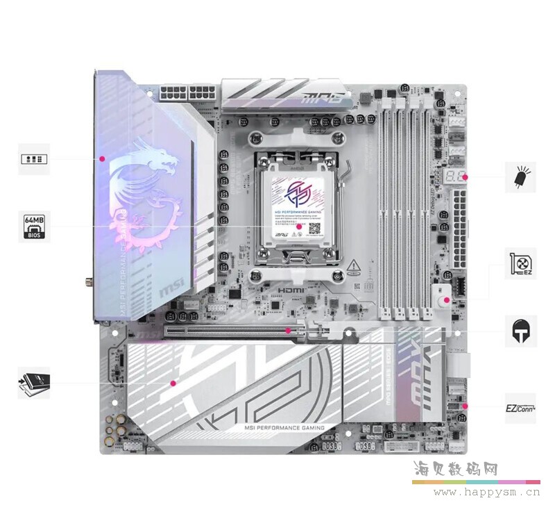 MPG B850M EDGE TI MAX WIFI