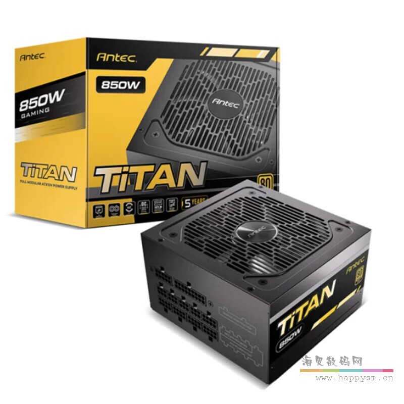 TItan 850W【ATXATX3.1/原生PCIE5.1】